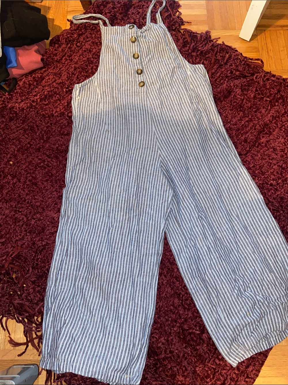 Pinstripe Jumpsuit